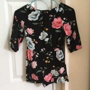 Old Navy girls floral romper